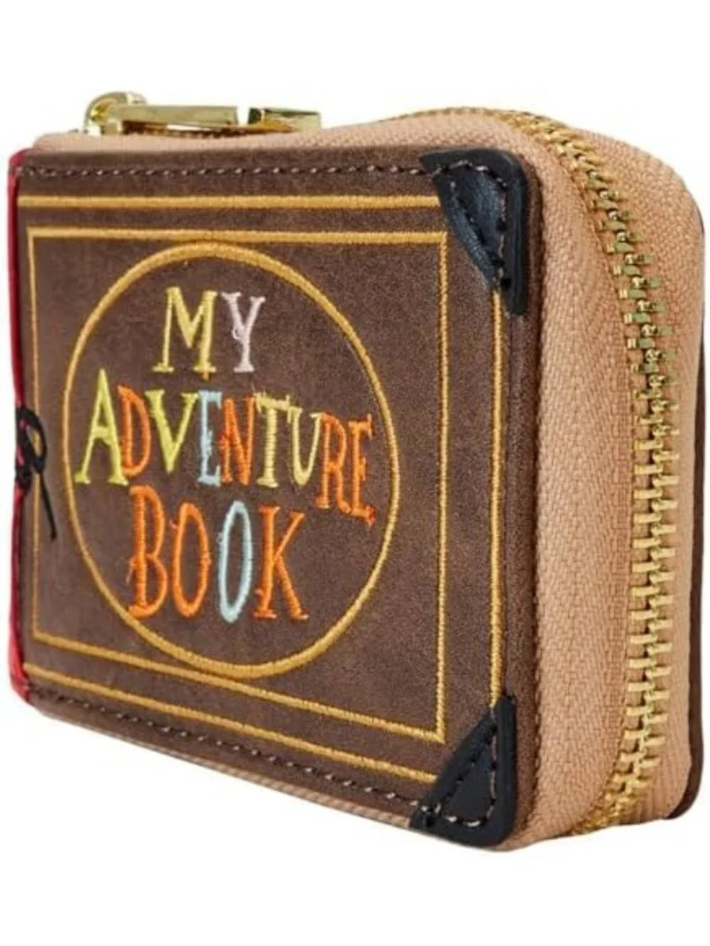 Adventure Book Accordion Zip Wallet - 15th Anniversary, Black Lounge Accessory